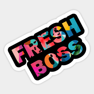 Melon Fresh Boss Sticker